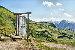 Bernhard Saalfeld - Kunst am Nebelhorn